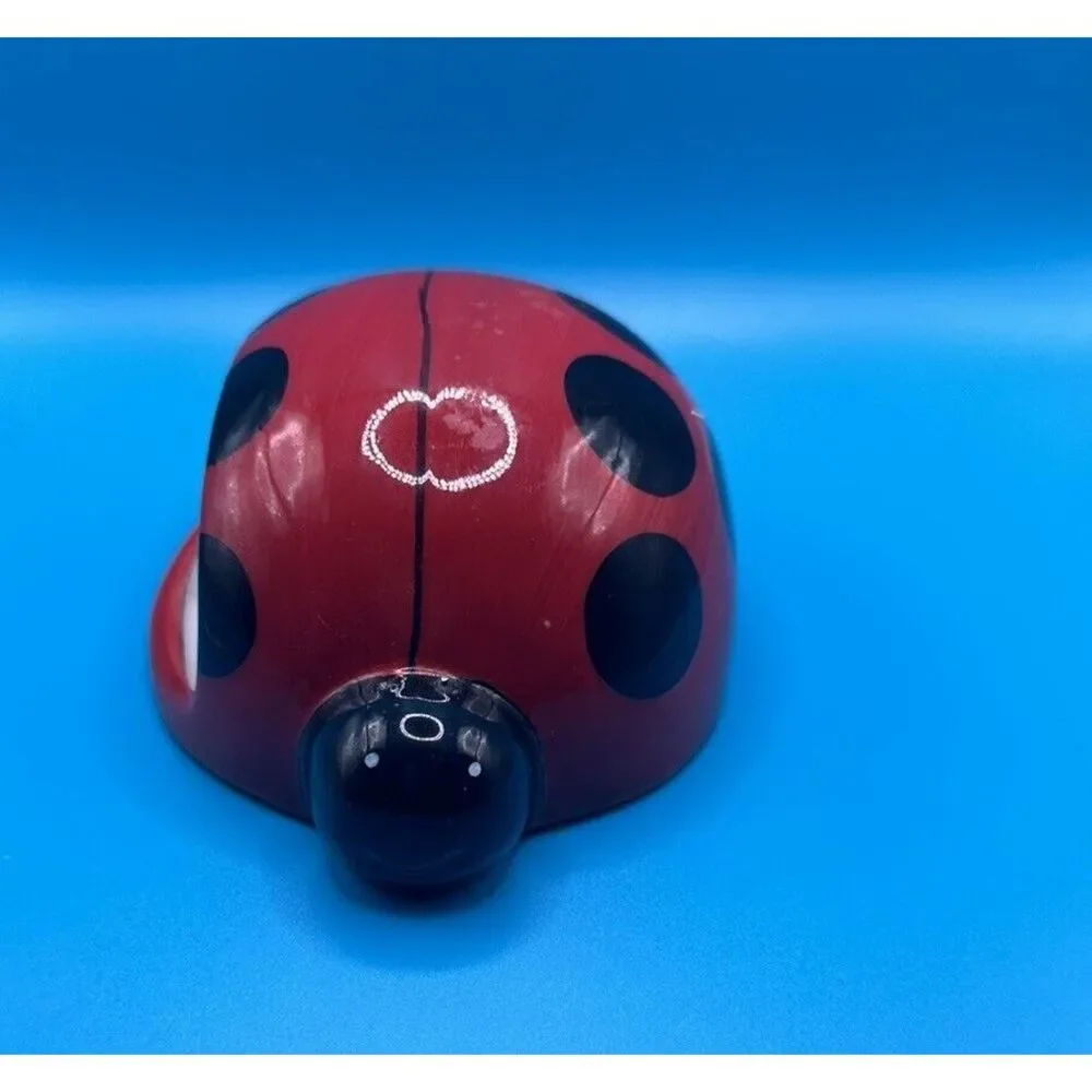 Ladybug Ring Dish Drink‎ A Box Ceramic Boston Warehouse Trading Company 2002
